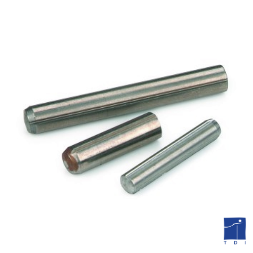 Прогресивен шлицов щифт, обърнат наполовина по ISO 8741 4mm X 10mm неръждаема стомана