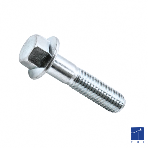 Винт с шестостенна глава DIN 6921 M4 X 0,70 X 10 mm cl.4.8, бяло поцинкован