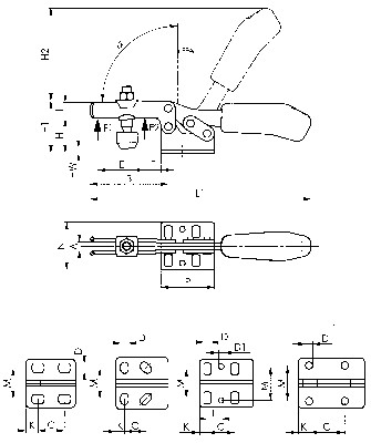 N°6830 N°3 стоманена скоба AMF® REF 93039