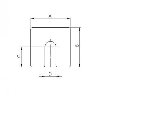 0.05mm дебелина 1.0mm 83 X 83 месинг отлепящи се моторни регулиращи шайби