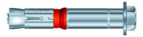 MKT® предпазен болт SZ-S 10mm X 0mm X 65mm поцинкована стомана