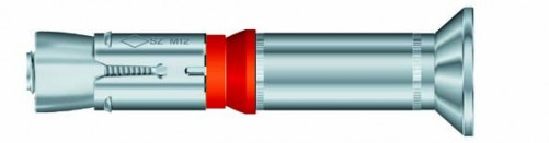 Предпазен болт SZ-SK 10mm X 10 X 70mm поцинкована стомана MKT® (MKT®)