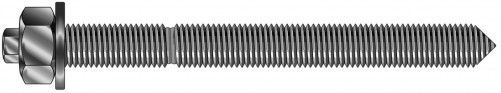 Пръчка с резба за химически анкер от поцинкована стомана MKT® 10mm X 30mm X 130mm