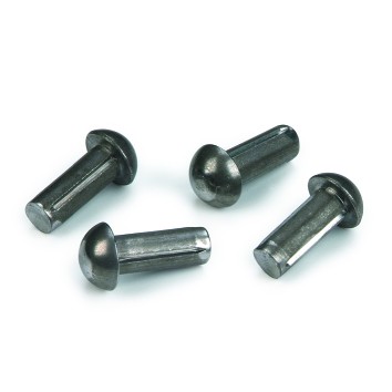 Кръгла глава със скосена точка ISO 8746 2,5 mm X 10 mm мека стомана XC10