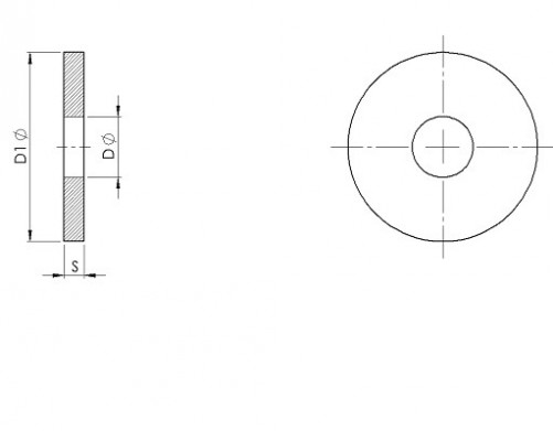 LL NFE 25513 10mm стомана 100HV поцинкована Ecotri® плоска шайба_ изключително голяма серия