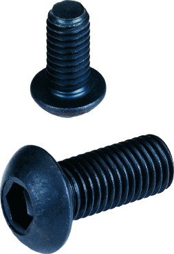 Винт с шестостенна глава ISO 7380 M5 X 0,80 X 10mm cl.10.9, черно поцинкован