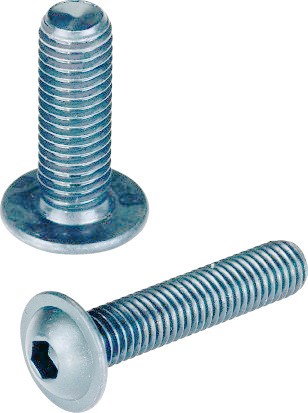 Винт с шестостенна глава M4 X 70 X 20 mm cl 10.9, бяло поцинкован